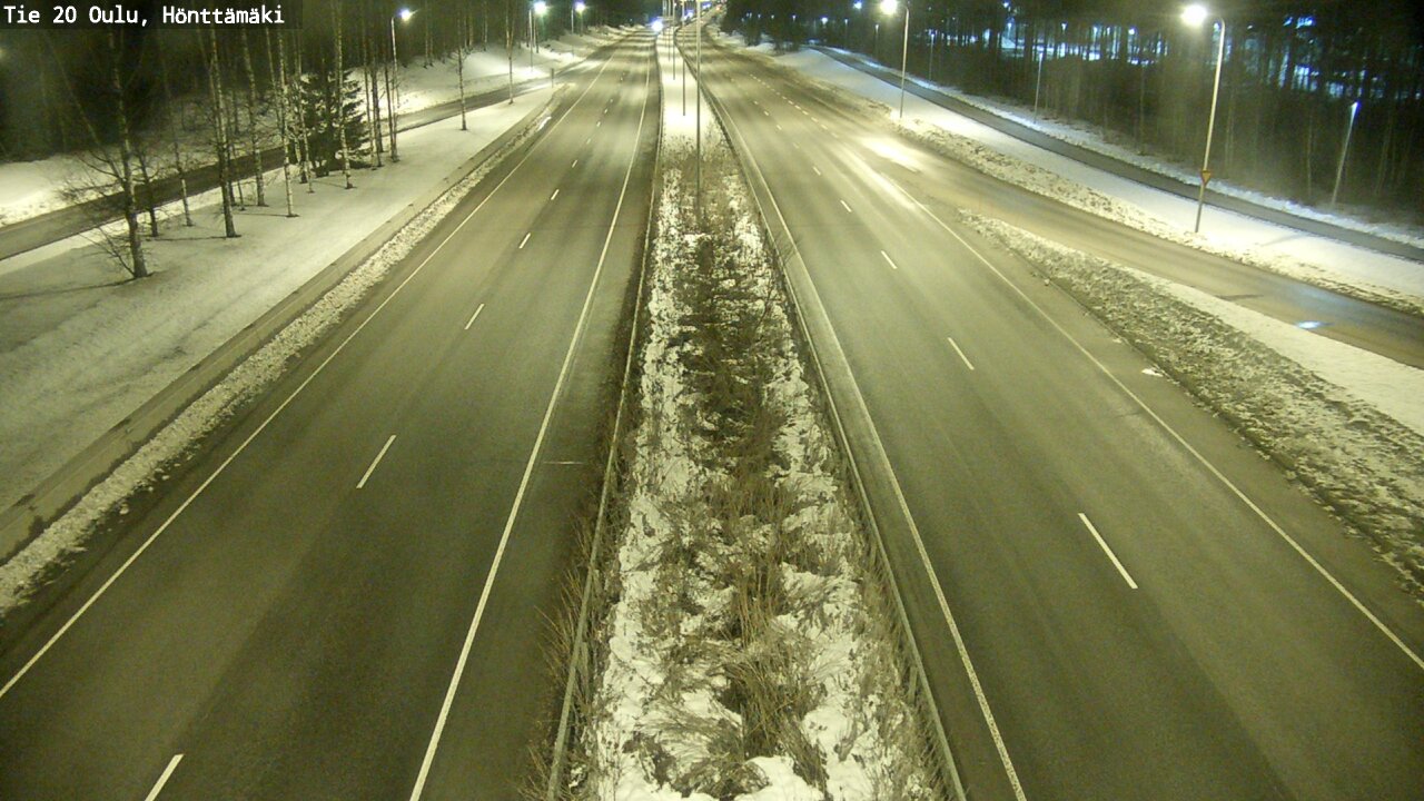 Kelikamerat Kuva Tie 20 Oulu, Hönttämäki, Oulu, Pohjois-Pohjanmaa