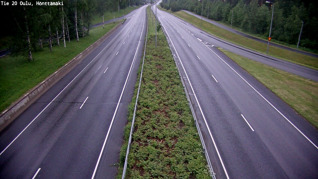Kelikamerat Kuva Tie 20 Oulu, Hönttämäki, Oulu, Pohjois-Pohjanmaa