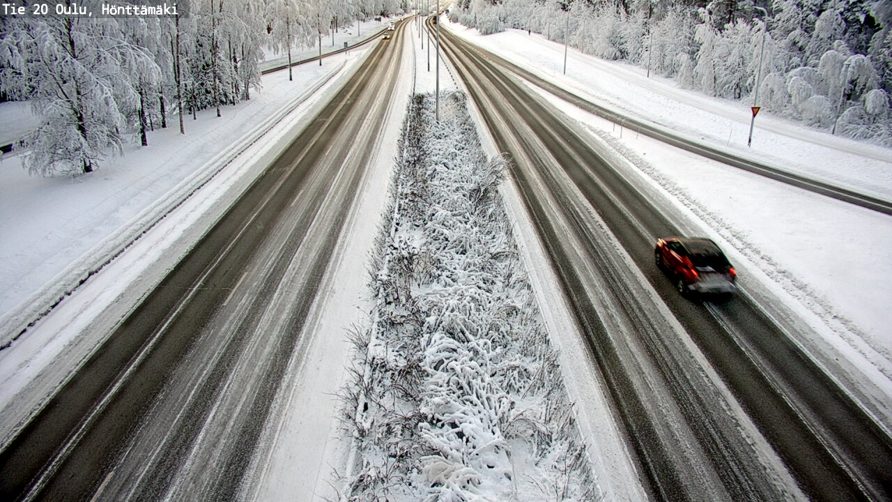Kelikamerat Kuva Tie 20 Oulu, Hönttämäki, Oulu, Pohjois-Pohjanmaa