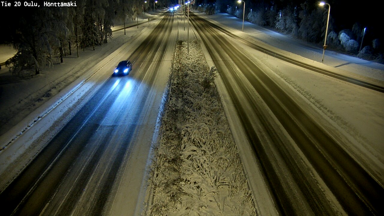 Kelikamerat Kuva Tie 20 Oulu, Hönttämäki, Oulu, Pohjois-Pohjanmaa