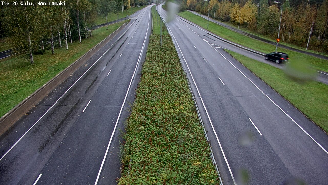 Weather Camera Image Road 20 Oulu, Hönttämäki, Oulu, Pohjois-Pohjanmaa