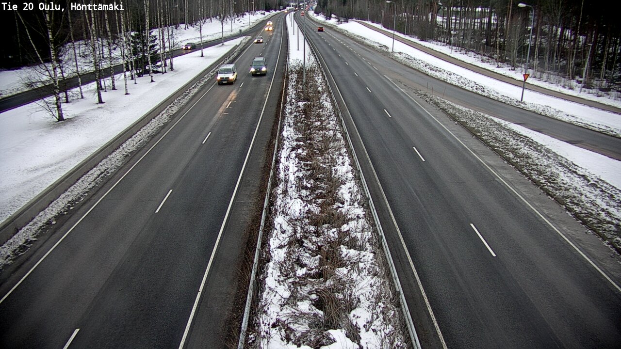 Kelikamerat Kuva Tie 20 Oulu, Hönttämäki, Oulu, Pohjois-Pohjanmaa