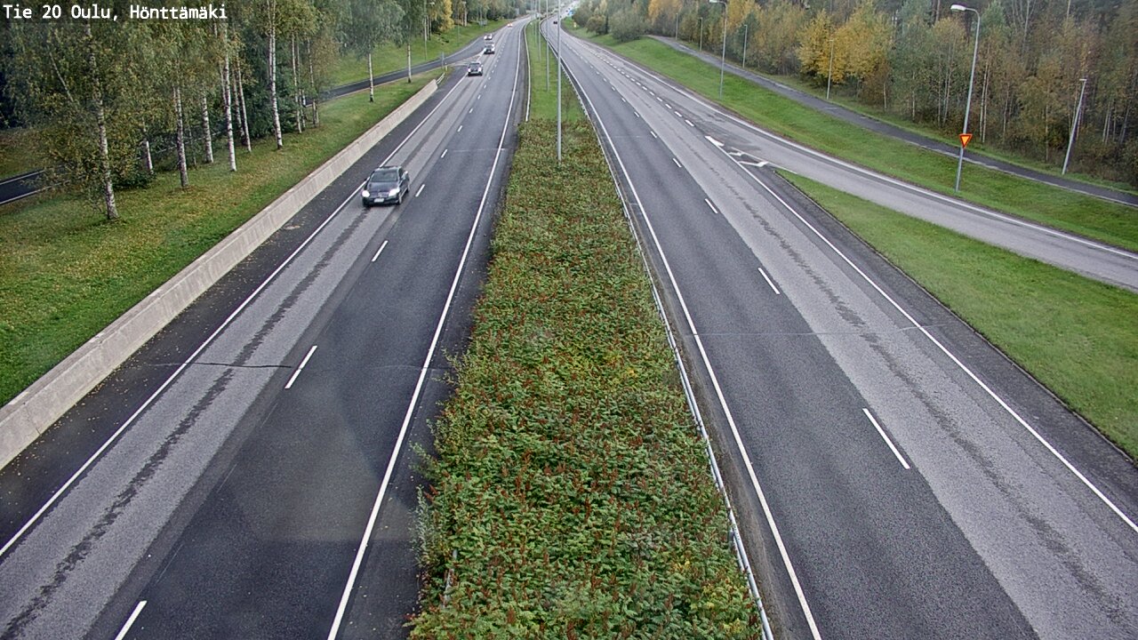 Kelikamerat Kuva Tie 20 Oulu, Hönttämäki, Oulu, Pohjois-Pohjanmaa