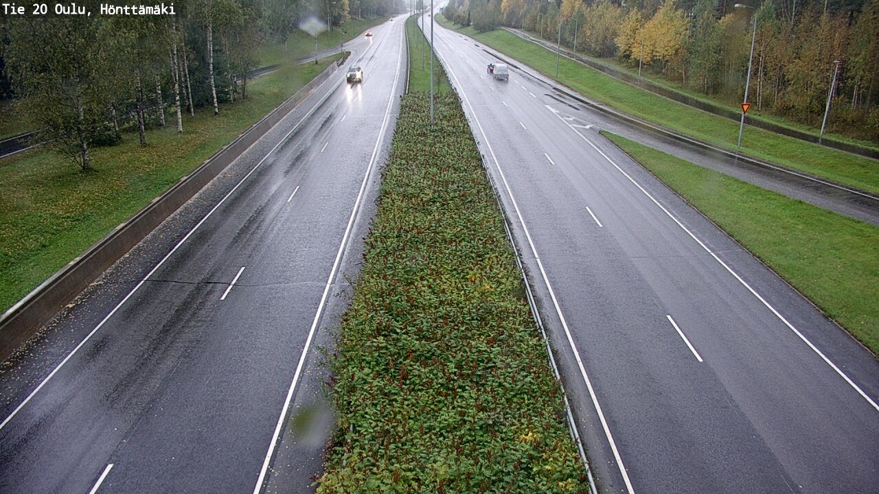 Weather Camera Image Road 20 Oulu, Hönttämäki, Oulu, Pohjois-Pohjanmaa