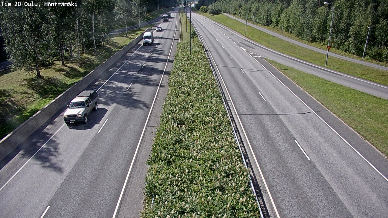 Kelikamerat Kuva Tie 20 Oulu, Hönttämäki, Oulu, Pohjois-Pohjanmaa