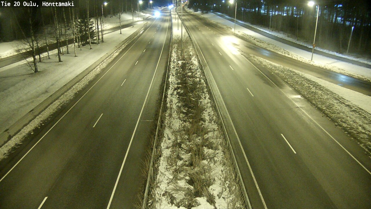 Kelikamerat Kuva Tie 20 Oulu, Hönttämäki, Oulu, Pohjois-Pohjanmaa