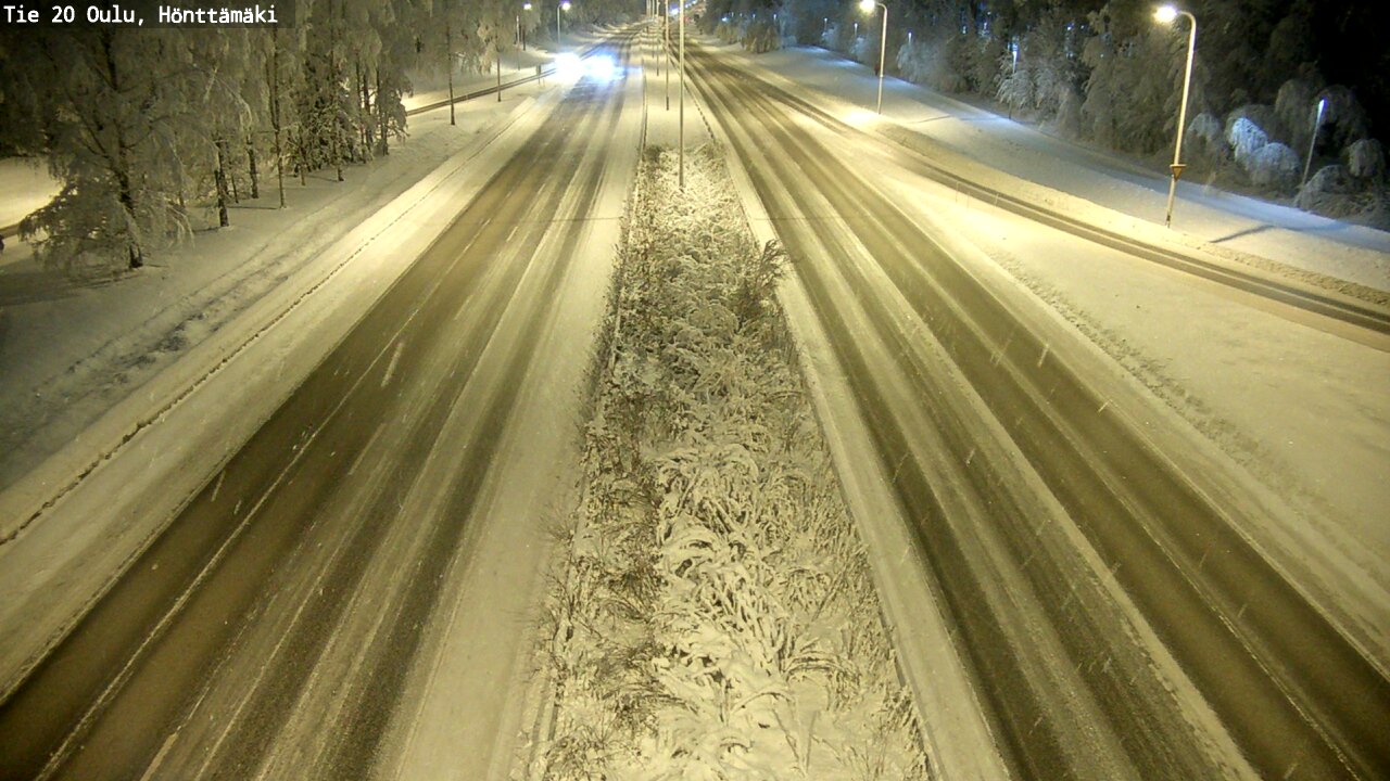 Kelikamerat Kuva Tie 20 Oulu, Hönttämäki, Oulu, Pohjois-Pohjanmaa