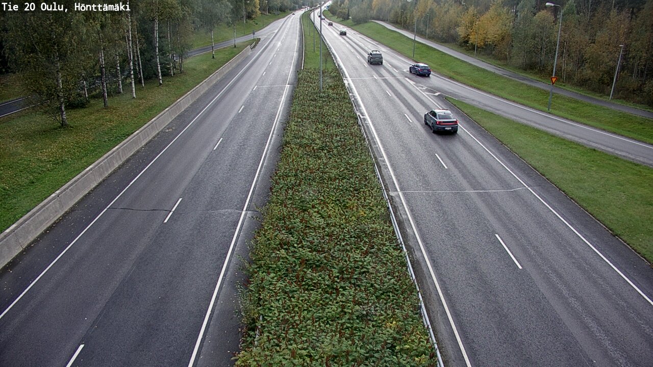 Kelikamerat Kuva Tie 20 Oulu, Hönttämäki, Oulu, Pohjois-Pohjanmaa