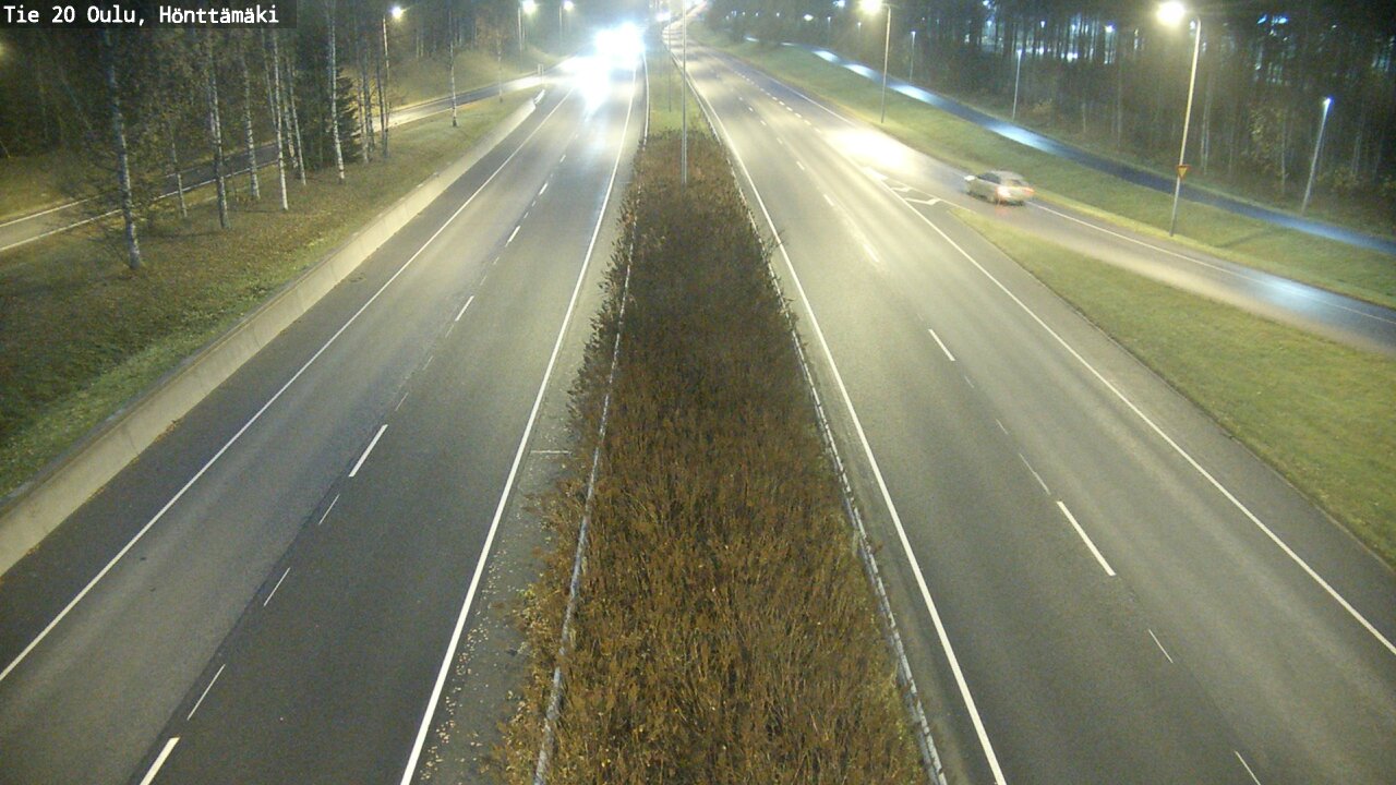 Kelikamerat Kuva Tie 20 Oulu, Hönttämäki, Oulu, Pohjois-Pohjanmaa