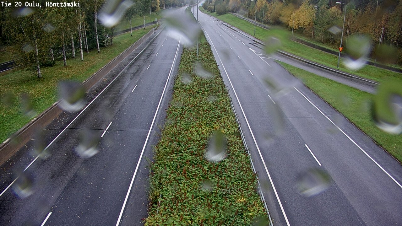Weather Camera Image Road 20 Oulu, Hönttämäki, Oulu, Pohjois-Pohjanmaa