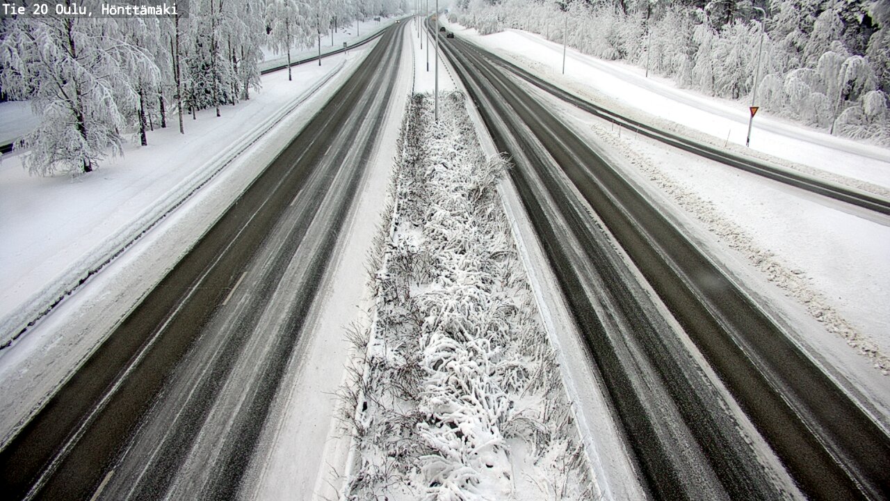 Kelikamerat Kuva Tie 20 Oulu, Hönttämäki, Oulu, Pohjois-Pohjanmaa