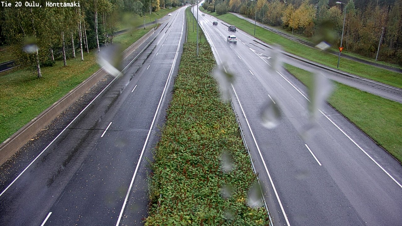 Weather Camera Image Road 20 Oulu, Hönttämäki, Oulu, Pohjois-Pohjanmaa