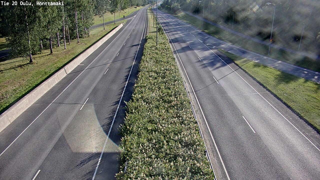 Kelikamerat Kuva Tie 20 Oulu, Hönttämäki, Oulu, Pohjois-Pohjanmaa