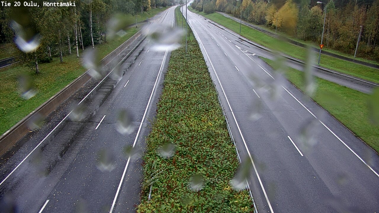 Weather Camera Image Road 20 Oulu, Hönttämäki, Oulu, Pohjois-Pohjanmaa