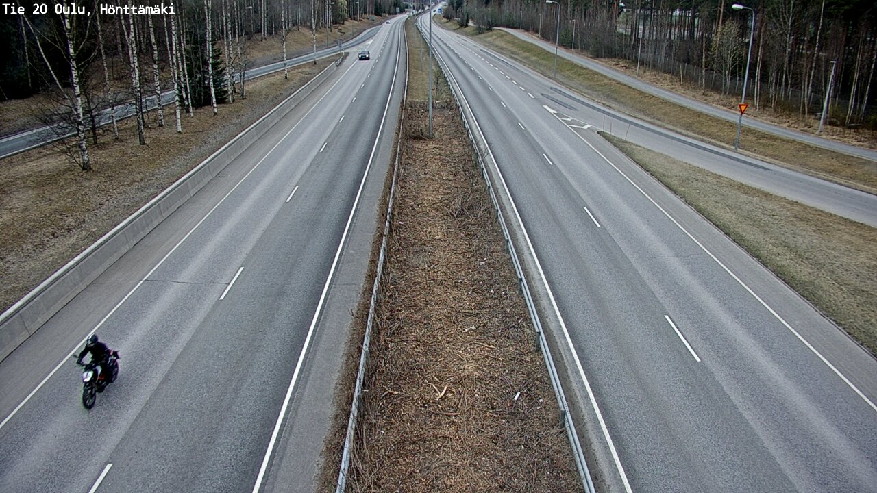 Kelikamerat Kuva Tie 20 Oulu, Hönttämäki, Oulu, Pohjois-Pohjanmaa
