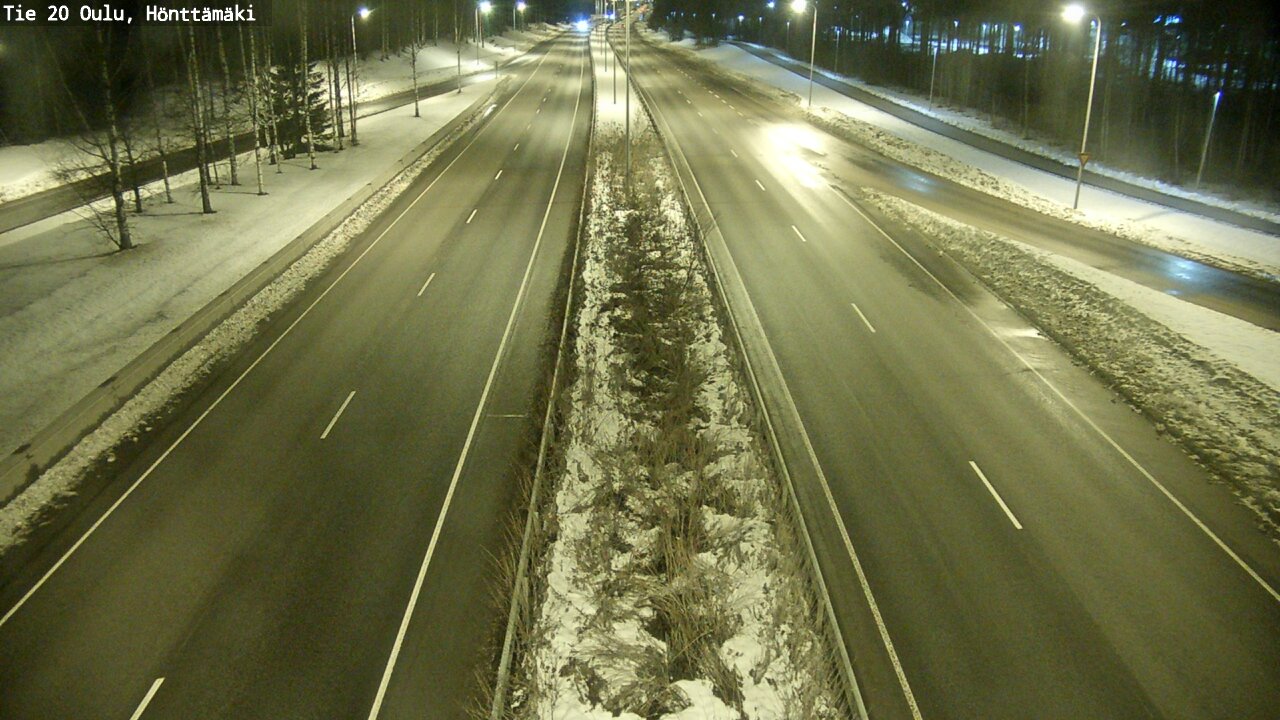 Kelikamerat Kuva Tie 20 Oulu, Hönttämäki, Oulu, Pohjois-Pohjanmaa