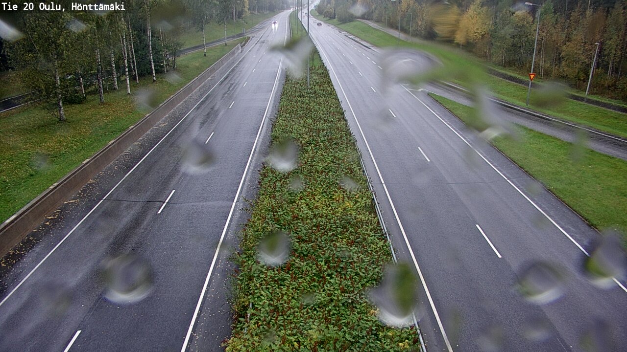 Weather Camera Image Road 20 Oulu, Hönttämäki, Oulu, Pohjois-Pohjanmaa