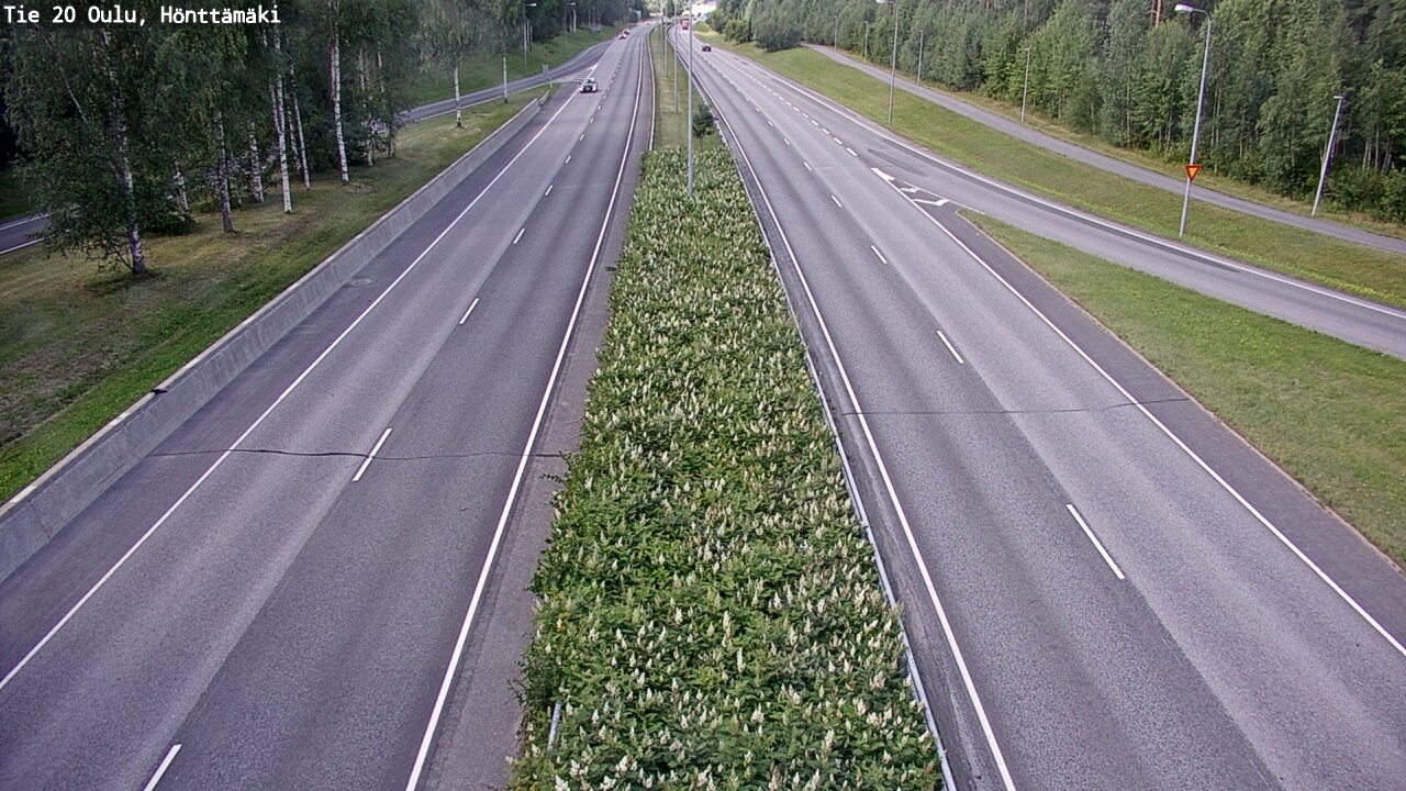 Kelikamerat Kuva Tie 20 Oulu, Hönttämäki, Oulu, Pohjois-Pohjanmaa