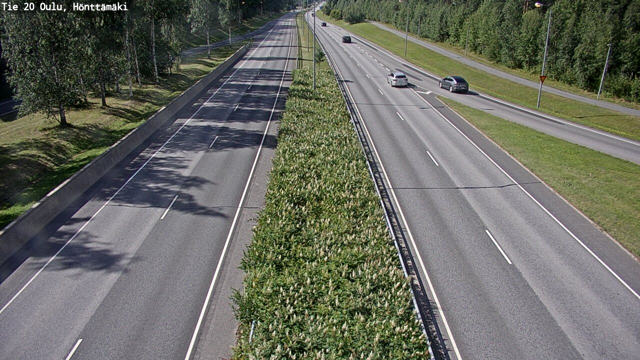Kelikamerat Kuva Tie 20 Oulu, Hönttämäki, Oulu, Pohjois-Pohjanmaa
