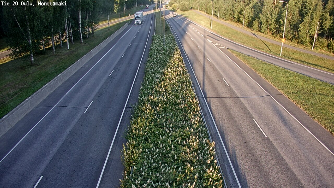 Kelikamerat Kuva Tie 20 Oulu, Hönttämäki, Oulu, Pohjois-Pohjanmaa