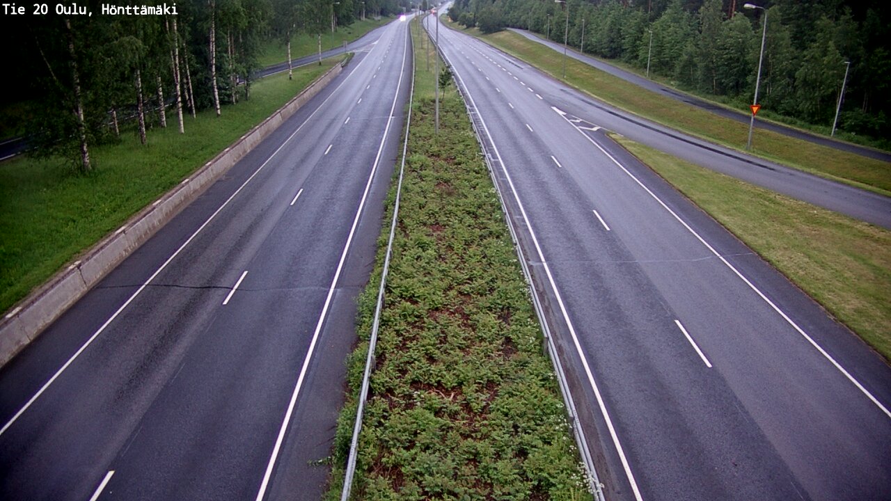 Kelikamerat Kuva Tie 20 Oulu, Hönttämäki, Oulu, Pohjois-Pohjanmaa