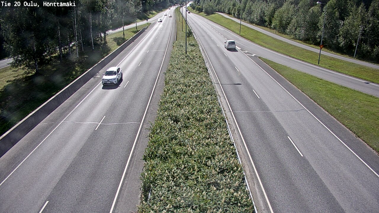 Kelikamerat Kuva Tie 20 Oulu, Hönttämäki, Oulu, Pohjois-Pohjanmaa