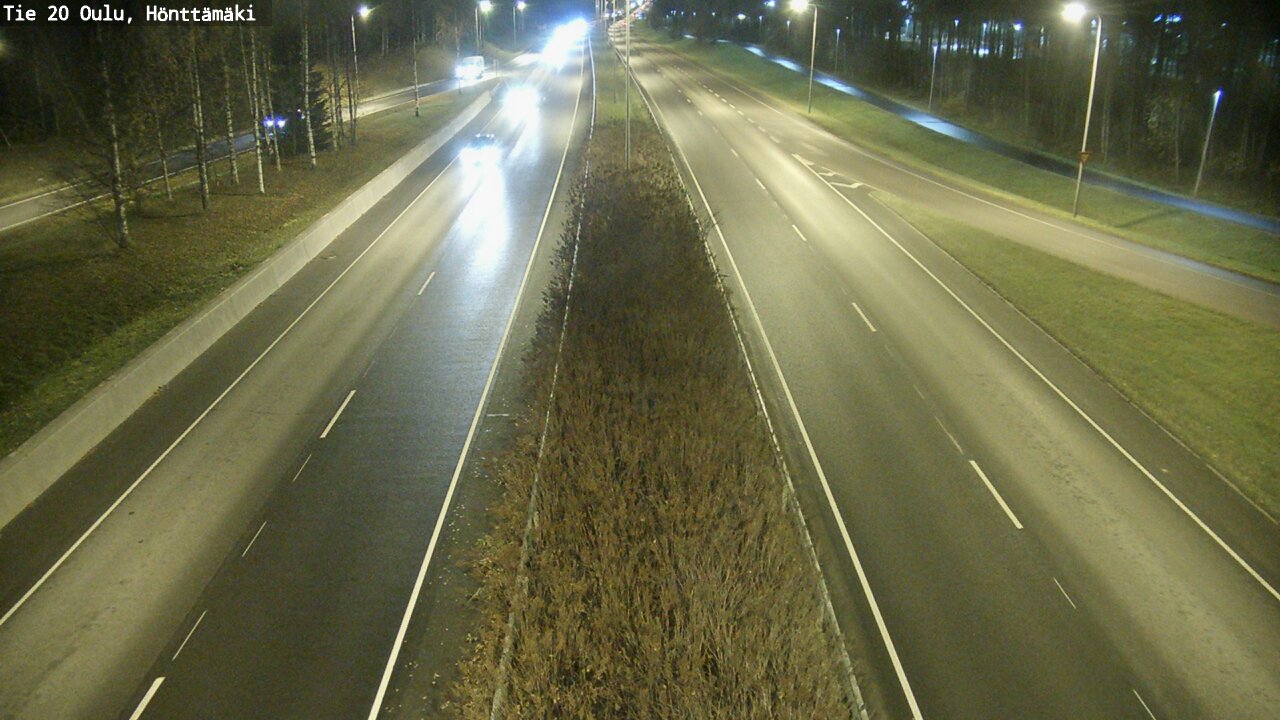 Kelikamerat Kuva Tie 20 Oulu, Hönttämäki, Oulu, Pohjois-Pohjanmaa