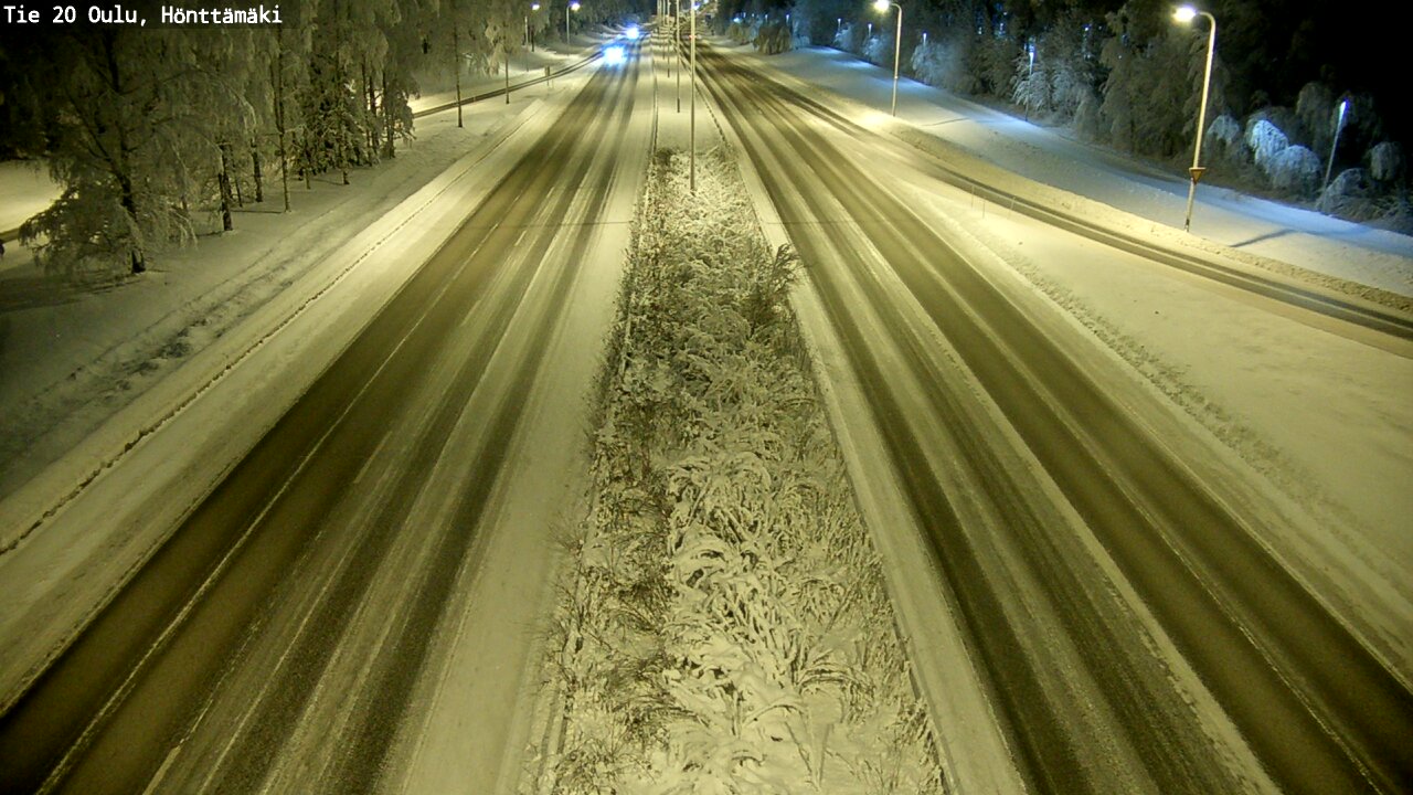 Kelikamerat Kuva Tie 20 Oulu, Hönttämäki, Oulu, Pohjois-Pohjanmaa