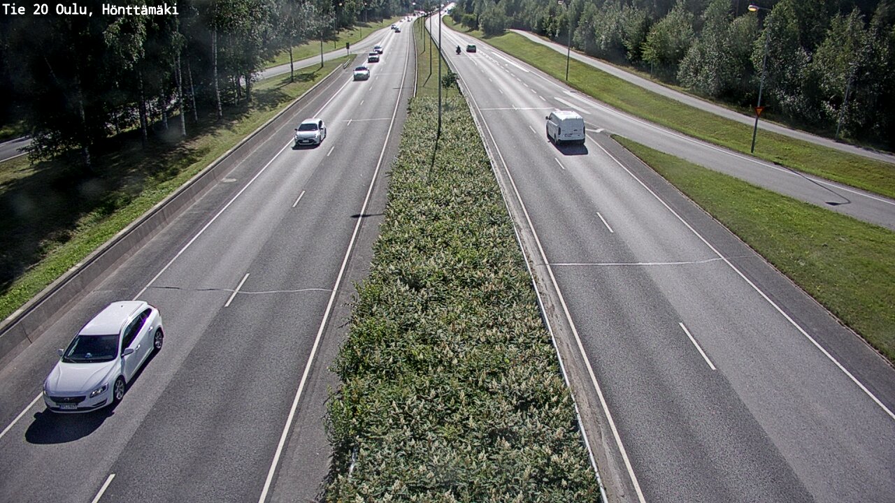 Kelikamerat Kuva Tie 20 Oulu, Hönttämäki, Oulu, Pohjois-Pohjanmaa