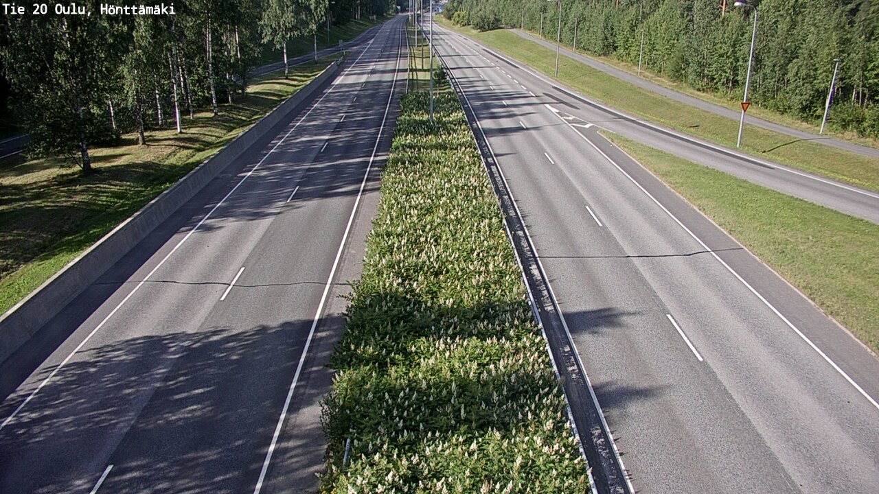 Kelikamerat Kuva Tie 20 Oulu, Hönttämäki, Oulu, Pohjois-Pohjanmaa