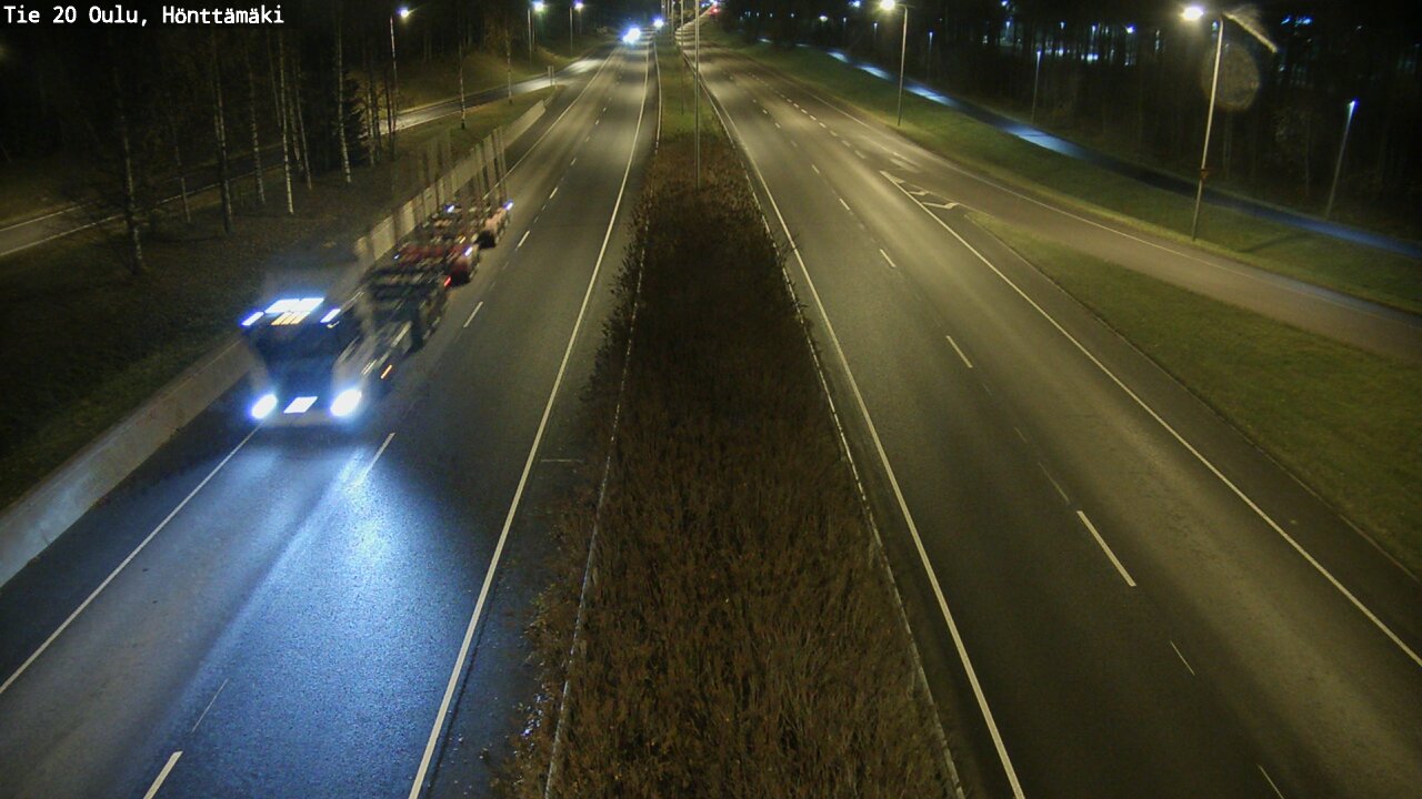 Kelikamerat Kuva Tie 20 Oulu, Hönttämäki, Oulu, Pohjois-Pohjanmaa