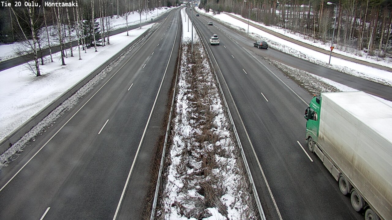 Kelikamerat Kuva Tie 20 Oulu, Hönttämäki, Oulu, Pohjois-Pohjanmaa