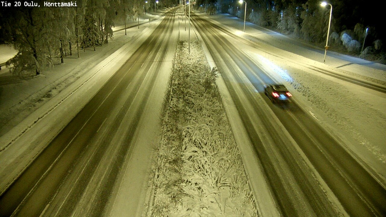 Kelikamerat Kuva Tie 20 Oulu, Hönttämäki, Oulu, Pohjois-Pohjanmaa