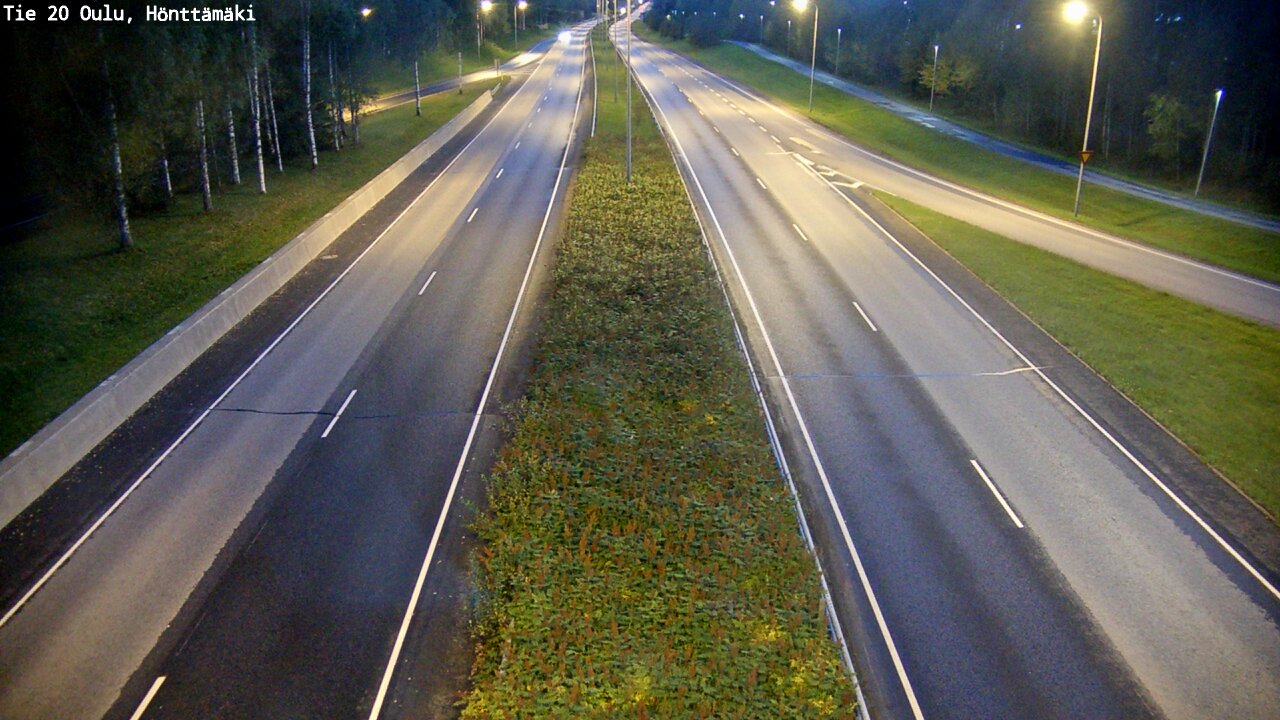 Kelikamerat Kuva Tie 20 Oulu, Hönttämäki, Oulu, Pohjois-Pohjanmaa
