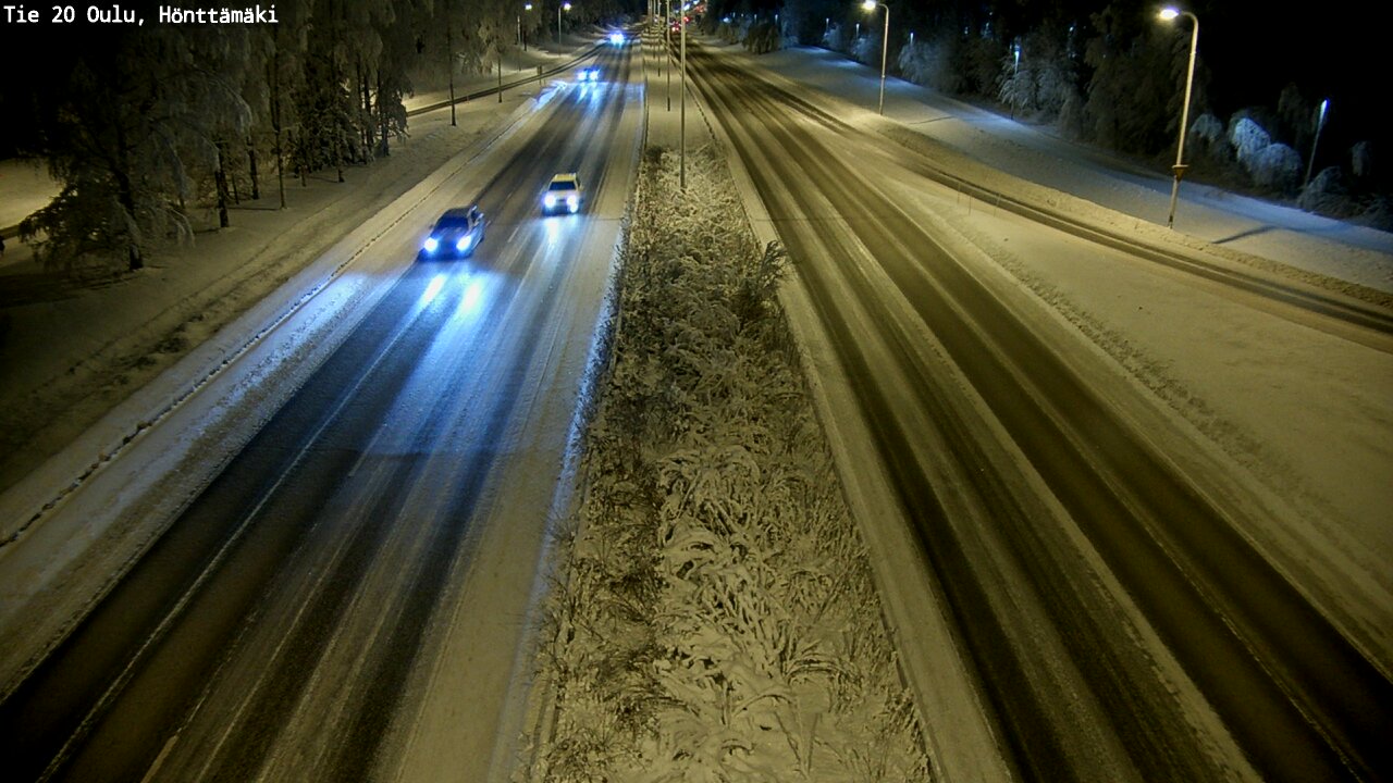 Kelikamerat Kuva Tie 20 Oulu, Hönttämäki, Oulu, Pohjois-Pohjanmaa