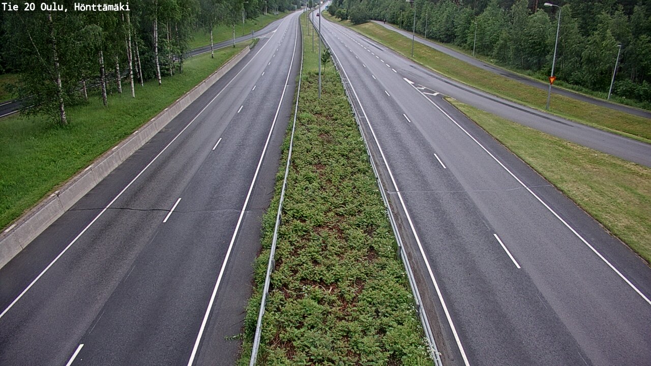 Kelikamerat Kuva Tie 20 Oulu, Hönttämäki, Oulu, Pohjois-Pohjanmaa