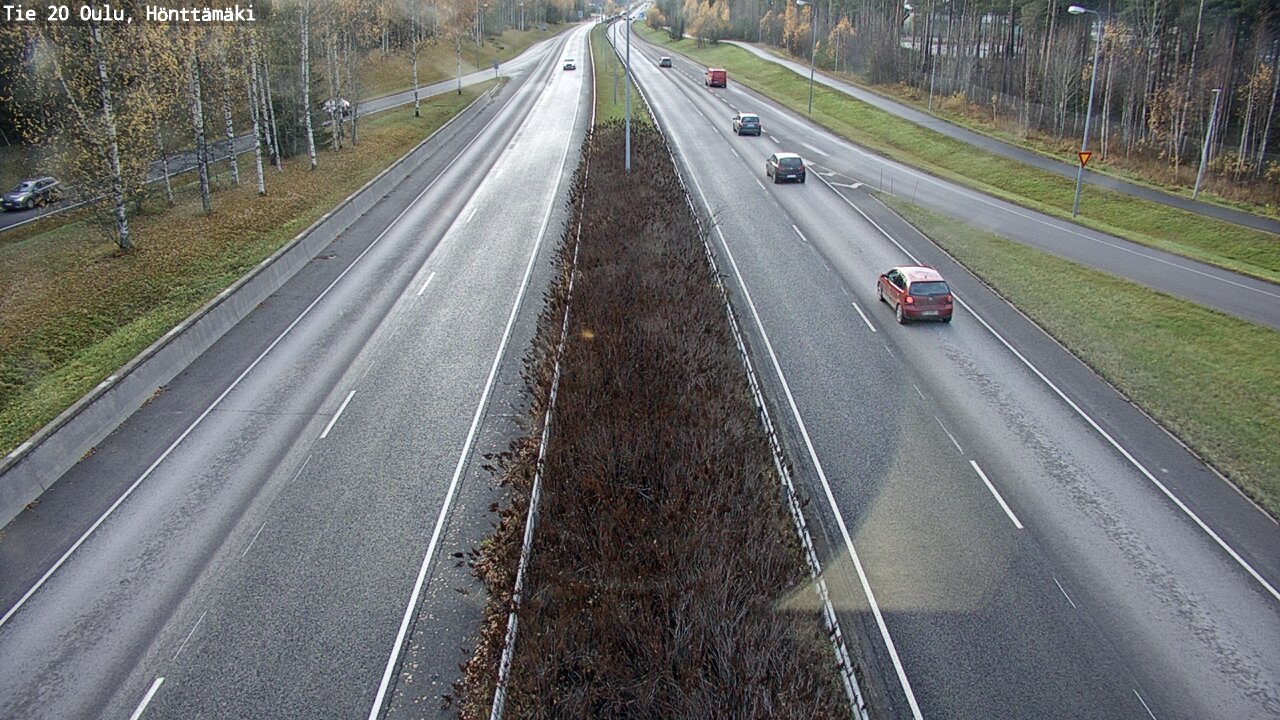 Kelikamerat Kuva Tie 20 Oulu, Hönttämäki, Oulu, Pohjois-Pohjanmaa