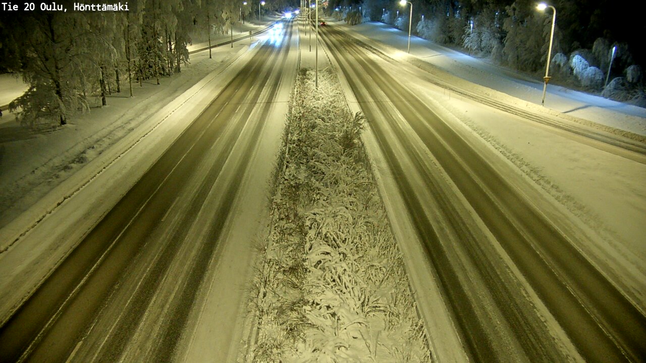 Kelikamerat Kuva Tie 20 Oulu, Hönttämäki, Oulu, Pohjois-Pohjanmaa