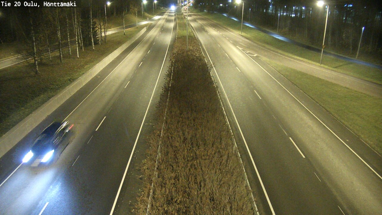 Kelikamerat Kuva Tie 20 Oulu, Hönttämäki, Oulu, Pohjois-Pohjanmaa