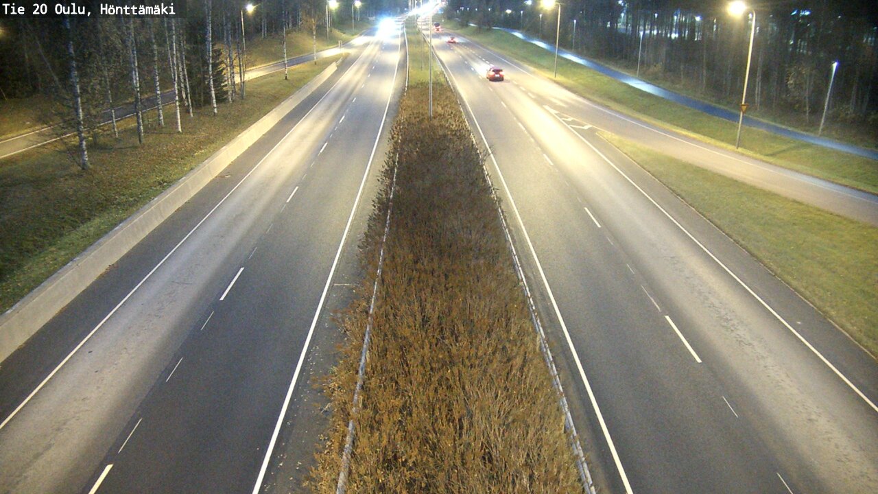 Kelikamerat Kuva Tie 20 Oulu, Hönttämäki, Oulu, Pohjois-Pohjanmaa