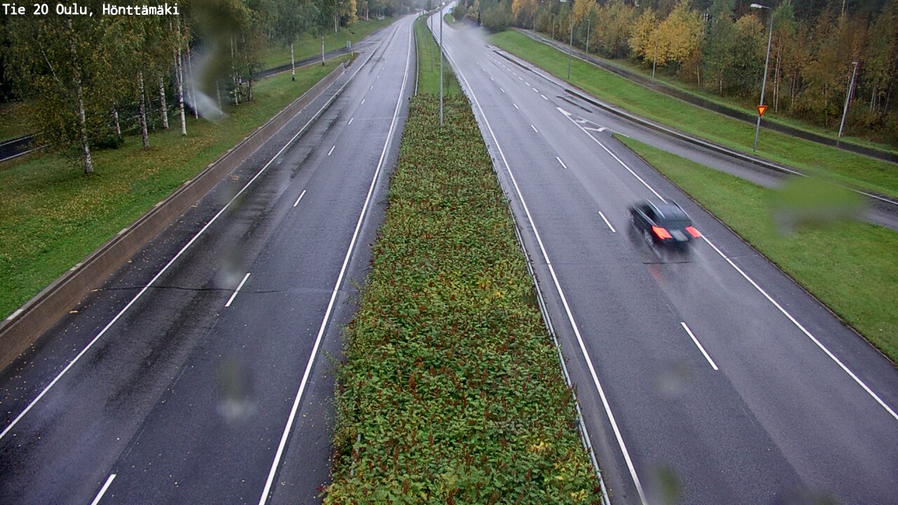 Weather Camera Image Road 20 Oulu, Hönttämäki, Oulu, Pohjois-Pohjanmaa