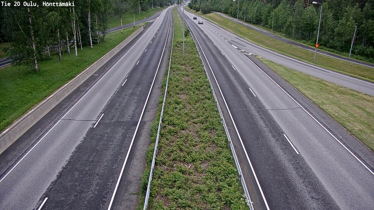 Kelikamerat Kuva Tie 20 Oulu, Hönttämäki, Oulu, Pohjois-Pohjanmaa