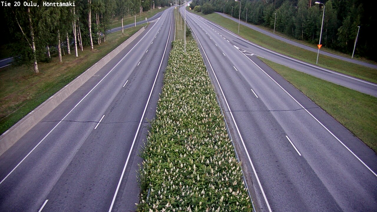 Kelikamerat Kuva Tie 20 Oulu, Hönttämäki, Oulu, Pohjois-Pohjanmaa