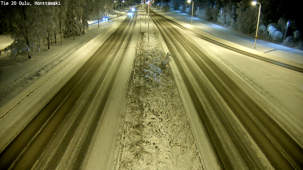 Kelikamerat Kuva Tie 20 Oulu, Hönttämäki, Oulu, Pohjois-Pohjanmaa