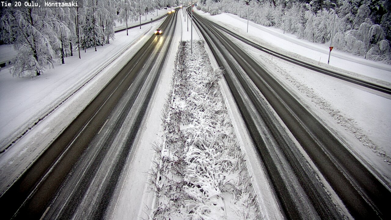 Kelikamerat Kuva Tie 20 Oulu, Hönttämäki, Oulu, Pohjois-Pohjanmaa
