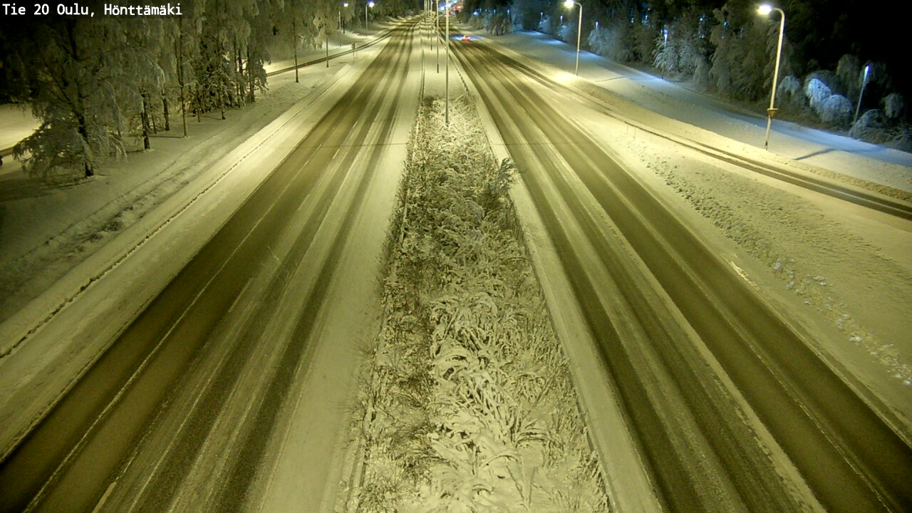 Kelikamerat Kuva Tie 20 Oulu, Hönttämäki, Oulu, Pohjois-Pohjanmaa