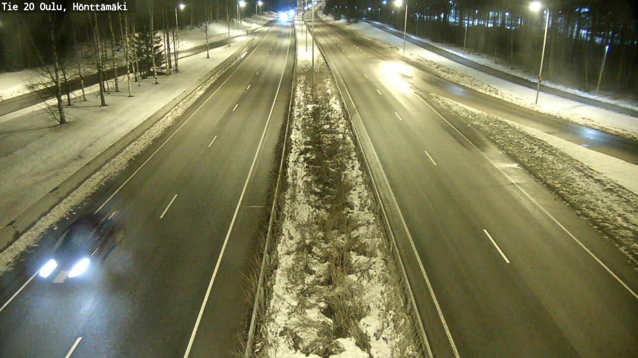 Kelikamerat Kuva Tie 20 Oulu, Hönttämäki, Oulu, Pohjois-Pohjanmaa