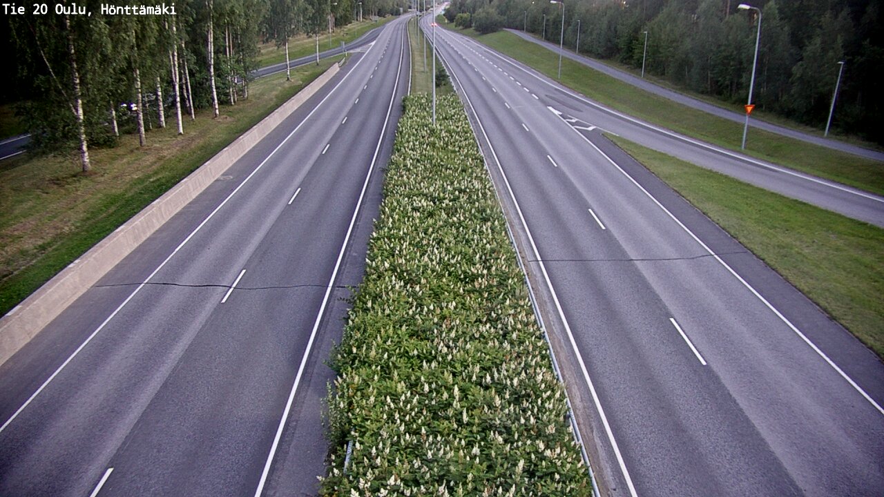 Kelikamerat Kuva Tie 20 Oulu, Hönttämäki, Oulu, Pohjois-Pohjanmaa