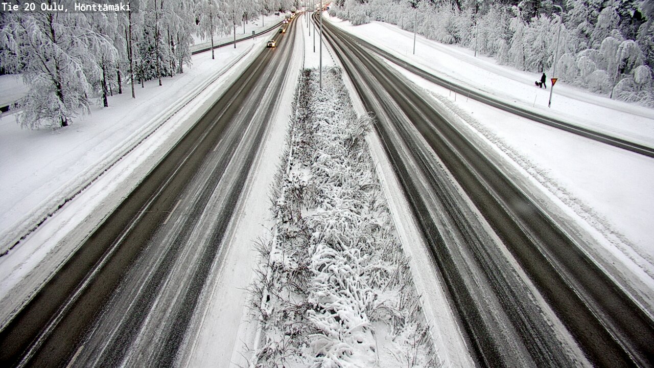 Kelikamerat Kuva Tie 20 Oulu, Hönttämäki, Oulu, Pohjois-Pohjanmaa