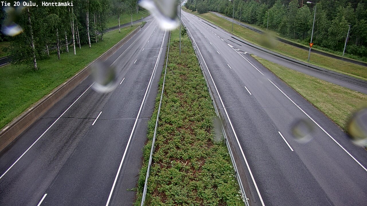 Kelikamerat Kuva Tie 20 Oulu, Hönttämäki, Oulu, Pohjois-Pohjanmaa